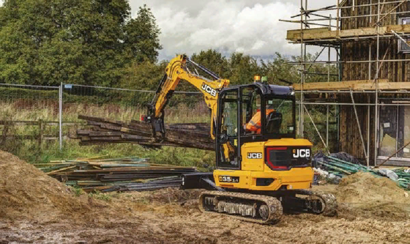 мини-экскаваторы JCB